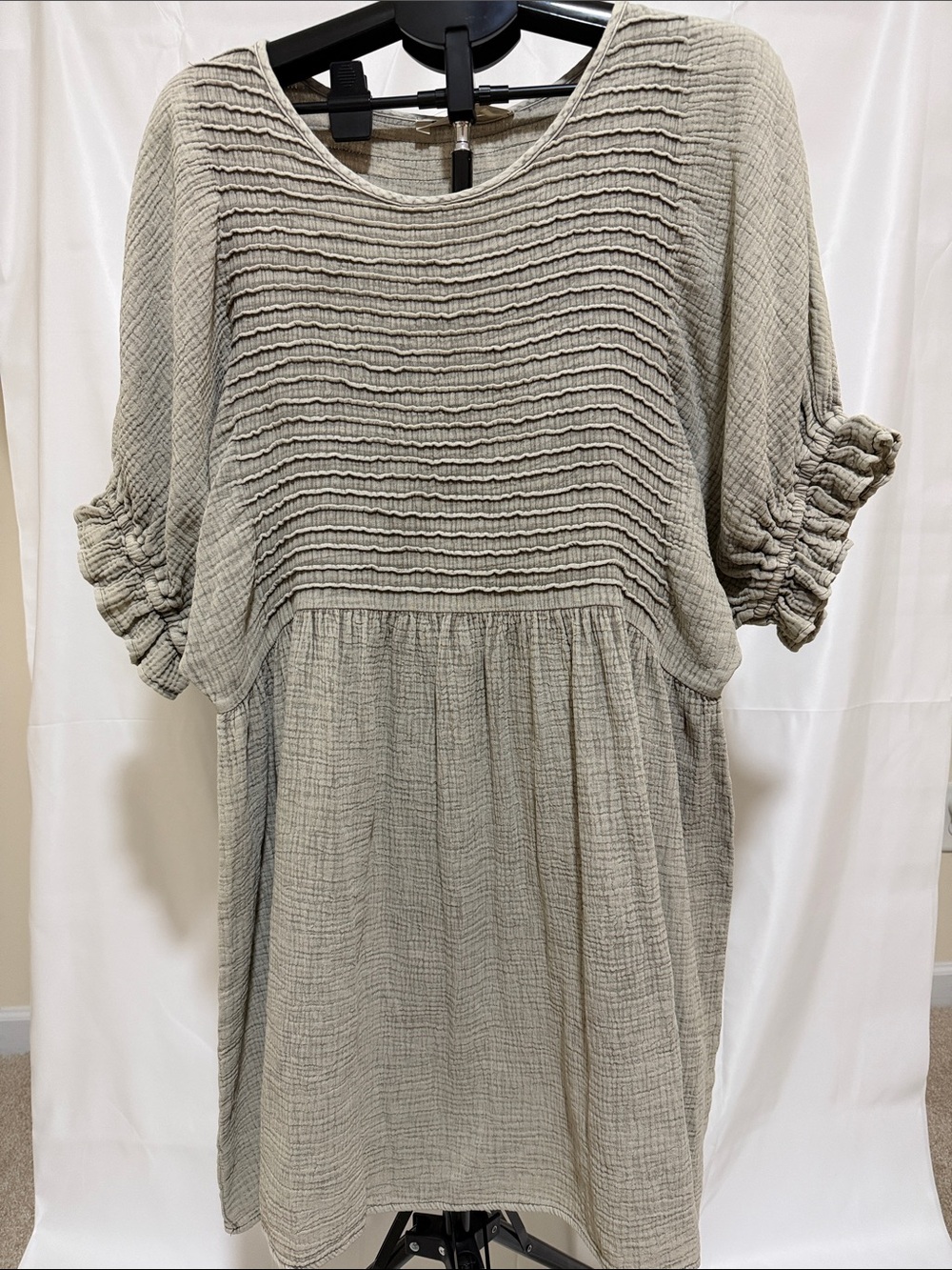 NWT Three Bird Nest Smocked MIDI Dress